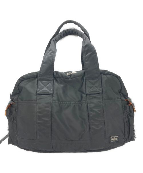 PORTER（ポーター）PORTER (ポーター) TANKER BOSTON BAG(L)/タンカーボストンバッグ ブラックの古着・服飾アイテム