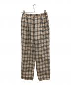 BURBERRY GOLFバーバリーゴルフ）の古着「ノヴァチェックパンツ」｜ベージュ