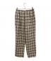 BURBERRY GOLF（バーバリーゴルフ）の古着「ノヴァチェックパンツ」｜ベージュ