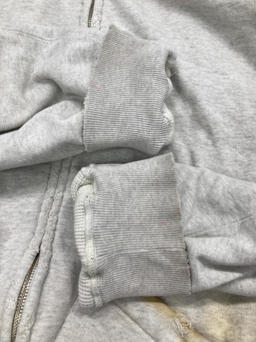 ANCELLM（アンセルム）ANCELLM (アンセルム) ZIP UP HOODIE/ダメージ加工ジップパーカー グレー サイズ:3の古着・服飾アイテム