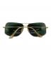 RAY-BAN (レイバン) ティアドロップサングラス ゴールド×グリーン サイズ:63□14：5000円