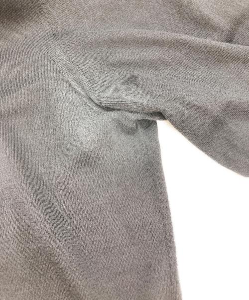 PRADA（プラダ）PRADA (プラダ) シルクコットンニットポロシャツ ネイビー サイズ:52の古着・服飾アイテム