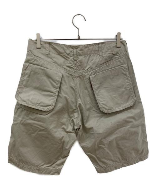 GOODENOUGH（グッドイナフ）GOODENOUGH (グッドイナフ) ダブルニーハーフパンツ ベージュ サイズ:Mの古着・服飾アイテム