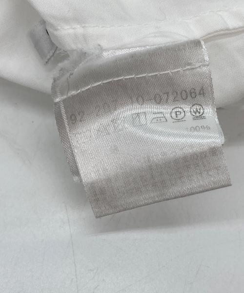 BOURRIENNE（ブリエンヌ）BOURRIENNE (ブリエンヌ) バンドカラーシャツ ホワイト サイズ:Lの古着・服飾アイテム