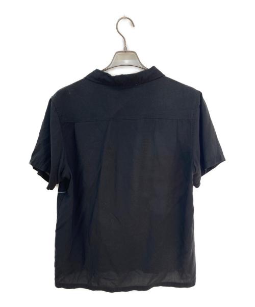stussy（ステューシー）stussy (ステューシー) カクテル柄オープンカラーシャツ ブラック サイズ:Lの古着・服飾アイテム