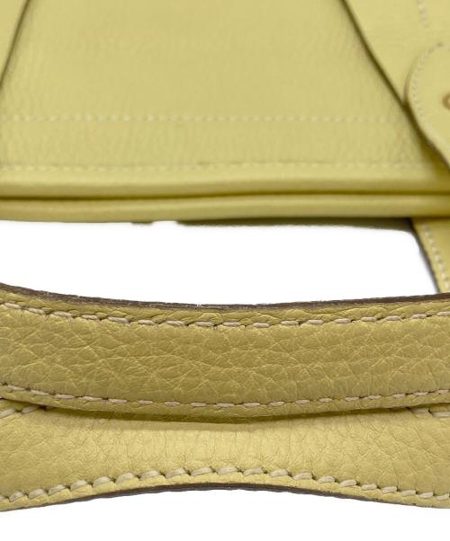 Salvatore Ferragamo（サルヴァトーレ フェラガモ）Salvatore Ferragamo (サルヴァトーレ フェラガモ) レザートートバッグ イエローの古着・服飾アイテム
