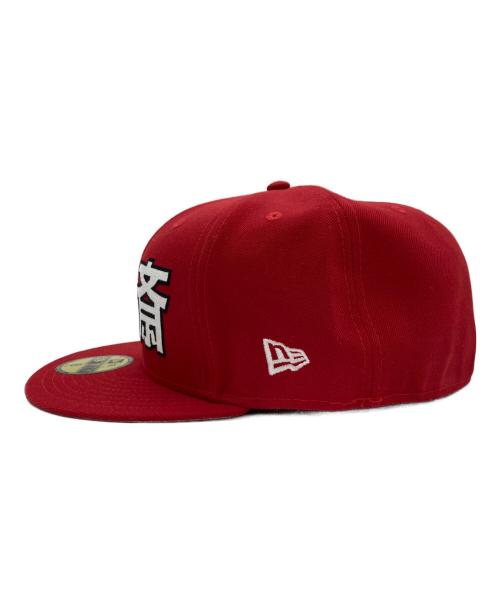 New Era（ニューエラ）New Era (ニューエラ) KANSAI YAMAMOTO (カンサイ ヤマモト) キャップ レッド サイズ:63.5cm 未使用品の古着・服飾アイテム