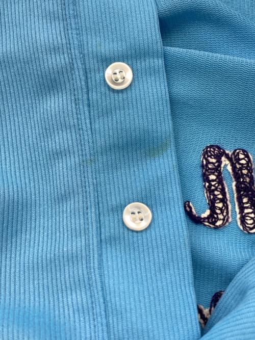 Hilton（ヒルトン）Hilton (ヒルトン) 70sボーリングポロシャツ ブルー サイズ:表記なしの古着・服飾アイテム