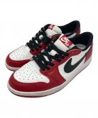 NIKEナイキ）の古着「Air Jordan 1 Retro Low OG/ローカットスニーカー」｜レッド