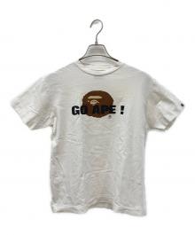 A BATHING APE（アベイシングエイプ）の古着「プリントTシャツ」｜ホワイト