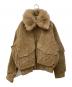 SLY（スライ）の古着「WASHED PUFFER ブルゾン」｜ブラウン