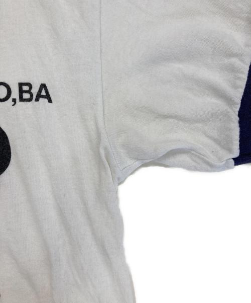 USED（ユーズド）USED (ユーズド) リンガーTシャツ ホワイト サイズ:表記なしの古着・服飾アイテム