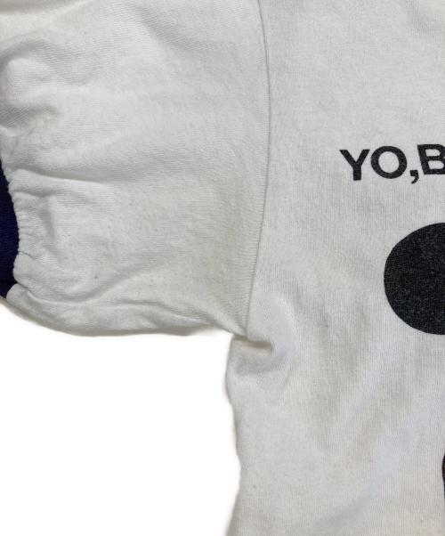 USED（ユーズド）USED (ユーズド) リンガーTシャツ ホワイト サイズ:表記なしの古着・服飾アイテム