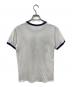 USED (ユーズド) リンガーTシャツ ホワイト サイズ:表記なし：5000円