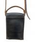 DIESEL (ディーゼル) レザーショルダーバッグ ブラック：8000円