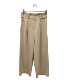 BALLSEY（ボールジィ）の古着「2-wayストレッチ イージーセミワイドパンツ」｜ベージュ