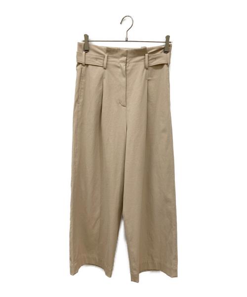BALLSEY（ボールジィ）BALLSEY (ボールジィ) 2-wayストレッチ イージーセミワイドパンツ ベージュ サイズ:36の古着・服飾アイテム