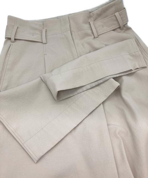 BALLSEY（ボールジィ）BALLSEY (ボールジィ) 2-wayストレッチ イージーセミワイドパンツ ベージュ サイズ:36の古着・服飾アイテム
