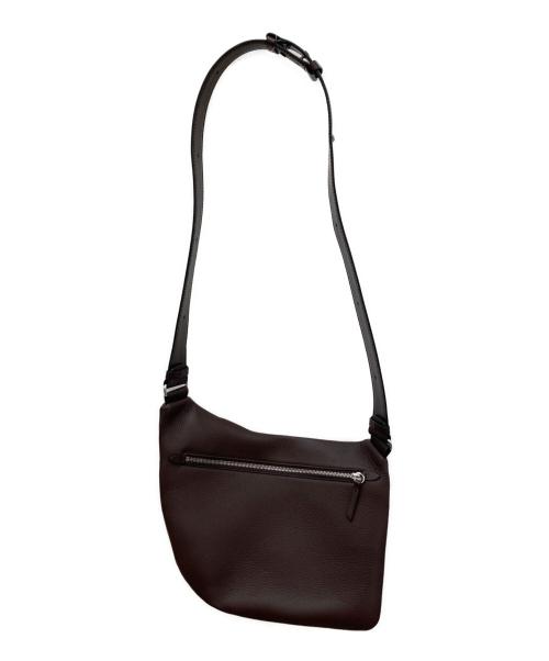 Maison Margiela（メゾンマルジェラ）Maison Margiela (メゾンマルジェラ) Soft 5AC on-body/レザーショルダーバッグ ブラウンの古着・服飾アイテム