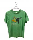 BUZZ RICKSON'Sバズリクソンズ）の古着「プリントTシャツ」｜グリーン