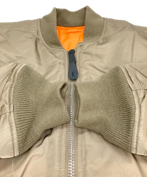 ALPHA（アルファ）ALPHA (アルファ) MA-1ジャケット ブラウン サイズ:XLの古着・服飾アイテム