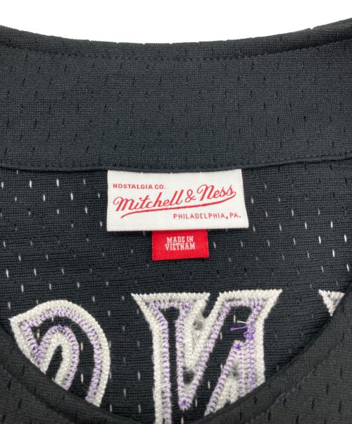 MITCHELL & NESS（ミッチェルアンドネス）MITCHELL & NESS (ミッチェルアンドネス) ベースボールシャツ ブラック サイズ:44の古着・服飾アイテム