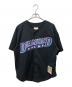 MITCHELL & NESS（ミッチェルアンドネス）の古着「ベースボールシャツ」｜ブラック