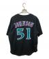 MITCHELL & NESS (ミッチェルアンドネス) ベースボールシャツ ブラック サイズ:44：6000円