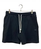 Acne studiosアクネ ストゥディオズ）の古着「スウェットショートパンツ」｜ブラック