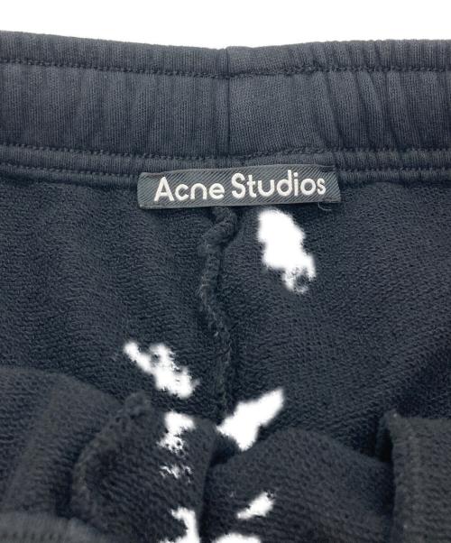 Acne studios（アクネ ストゥディオズ）ACNE STUDIOS (アクネ ストゥディオズ) スウェットショートパンツ ブラック サイズ:Lの古着・服飾アイテム