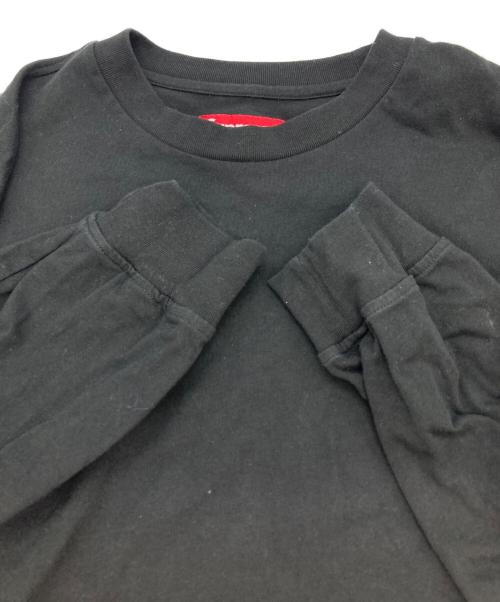 SUPREME（シュプリーム）Supreme (シュプリーム) Small Box L/S Tee ロングスリーブカットソー ブラック サイズ:Mの古着・服飾アイテム