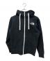 THE NORTH FACE（ザ ノース フェイス）の古着「ジップパーカー」｜ブラック