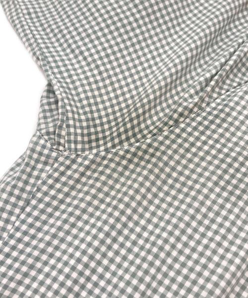 PINK HOUSE（ピンクハウス）PINK HOUSE (ピンクハウス) ギンガムチェックワンピース グリーン サイズ:-の古着・服飾アイテム