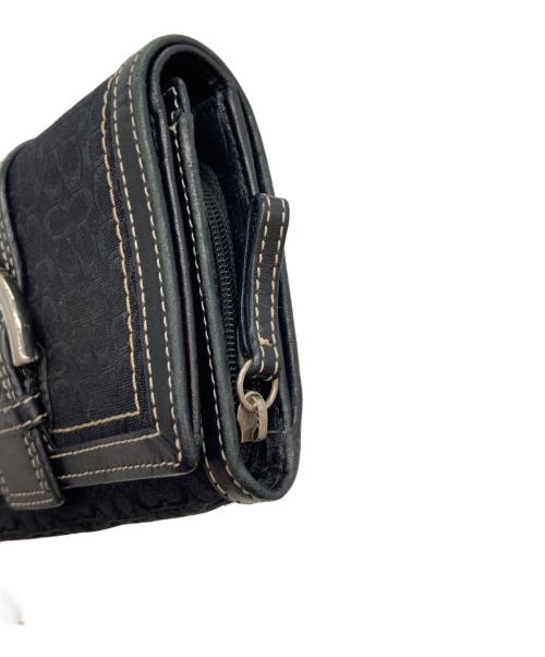 COACH（コーチ）COACH (コーチ) ソーホー/シグネチャー2つ折り財布 ブラックの古着・服飾アイテム