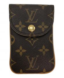 LOUIS VUITTON（ルイ ヴィトン）の古着「エテュイ・テレフォンヌMM/フォンケース」｜ブラウン