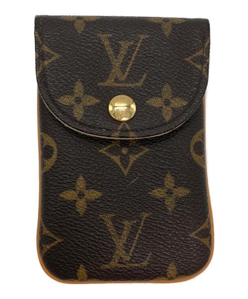 LOUIS VUITTON（ルイ ヴィトン）LOUIS VUITTON (ルイ ヴィトン) エテュイ・テレフォンヌMM/フォンケース ブラウン サイズ:-の古着・服飾アイテム