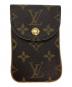 LOUIS VUITTON（ルイ ヴィトン）の古着「エテュイ・テレフォンヌMM/フォンケース」｜ブラウン