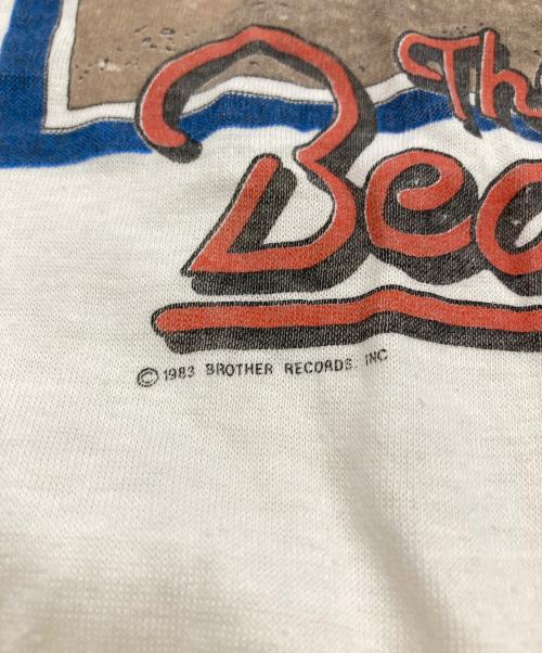 THE BEACH BOYS（ザ ビーチ ボーイズ）The Beach Boys (ザ ビーチ ボーイズ) ラグランカットソー ブルー×ホワイト サイズ:ケアタグ印字消えにつき判別不能の古着・服飾アイテム