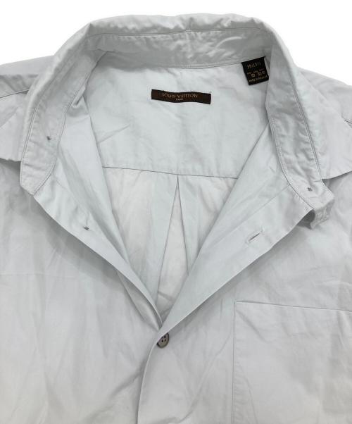 LOUIS VUITTON（ルイ ヴィトン）LOUIS VUITTON (ルイ ヴィトン) 半袖シャツ ペールグレー サイズ:39 15 1/2の古着・服飾アイテム