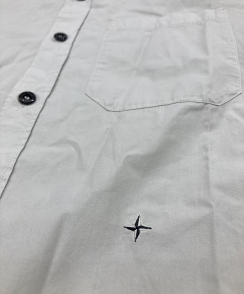 STONE ISLAND（ストーンアイランド）STONE ISLAND (ストーンアイランド) 長袖シャツ グレー サイズ:Mの古着・服飾アイテム