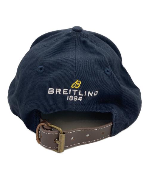 breiting（ブライトニング）breiting (ブライトニング) キャップ ネイビーの古着・服飾アイテム