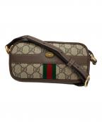 GUCCIグッチ）の古着「オフィディアGG/ショルダーバッグ」｜ブラウン