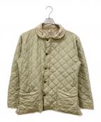Barbourバブアー）の古着「キルティングジャケット」｜ベージュ