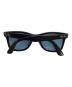 RAY-BAN (レイバン) WAYFARER/サングラス ブラック×ブルー サイズ:52□22：7000円