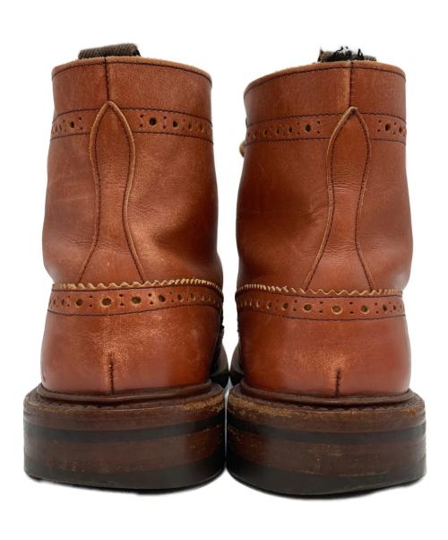 Tricker's（トリッカーズ）Tricker's (トリッカーズ) ウィングチップブーツ ブラウン サイズ:UK9Tの古着・服飾アイテム