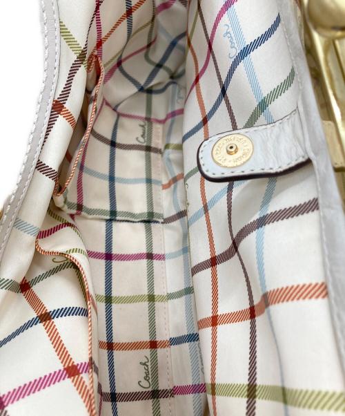 COACH（コーチ）COACH (コーチ) ワンショルダーバッグ ホワイトの古着・服飾アイテム