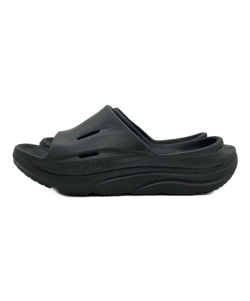 HOKA（ホカ）HOKA (ホカ) オラリカバリースライド3 ブラック サイズ:8の古着・服飾アイテム