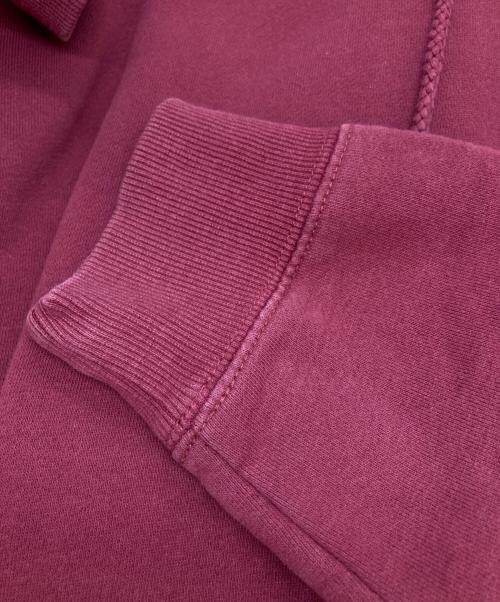 stussy（ステューシー）stussy (ステューシー) Basic Stussy Hoodie/パーカー レッド サイズ:Mの古着・服飾アイテム