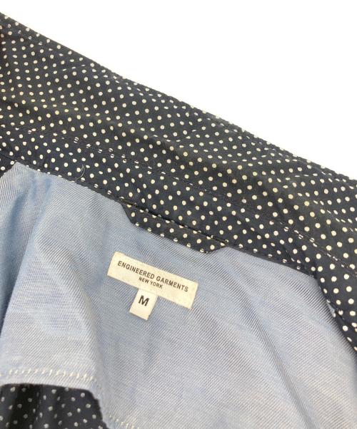 Engineered Garments（エンジニアド ガーメンツ）Engineered Garments (エンジニアド ガーメンツ) ドット柄ジャケット ネイビー サイズ:Mの古着・服飾アイテム