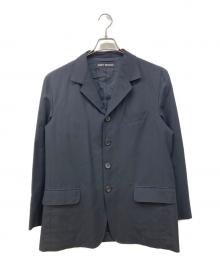 ISSEY MIYAKE（イッセイミヤケ）の古着「裏地デザインテーラードジャケット」｜ブラック